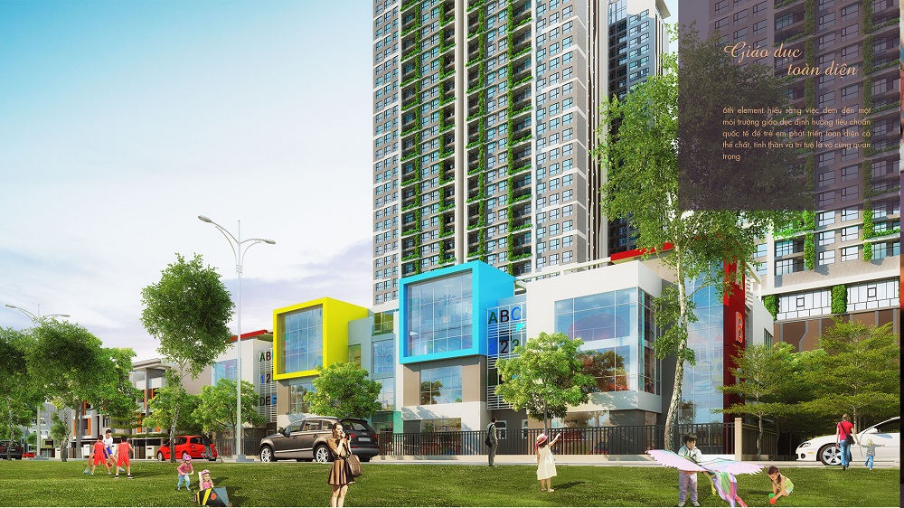 Thiết kế và tiện ích nổi bật của tòa nhà 6th Element