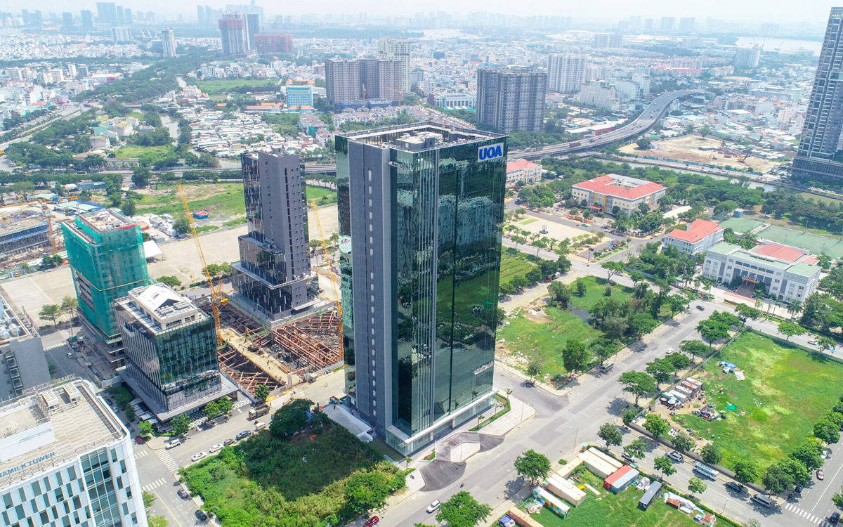 Vị trí đắc địa của tòa nhà UOA tại TPHCM