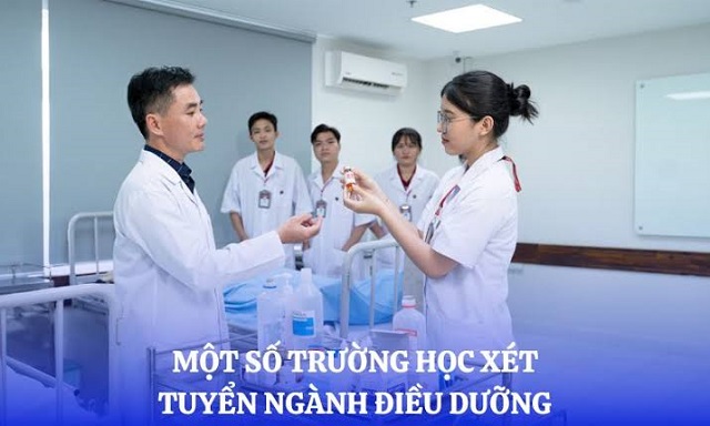 Danh sách các trường xét học bạ ngành Điều dưỡng